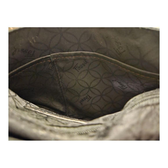 Women's Vintage Fossil Leather Crossbody Bag Black - Picture 12 of 16